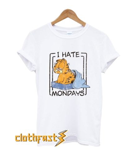 I Hate Mondays Garfield T shirt