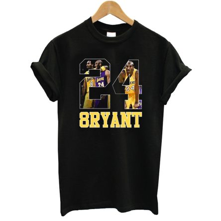 Kobe Bryant 24 The Man The Legend LA Basketball T-Shirt