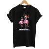 Merry Flamingo Christmas T-Shirt