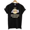 New Era NBA Team Lakers Championship T-Shirt