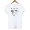 Paris Los Angeles New York Tokyo Rome Milan T-Shirt