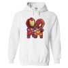 Baby Iron Man And Baby Spiderman Hoodie