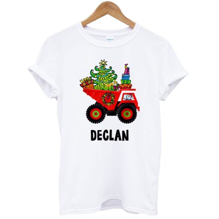 Boy’s Christmas Truck T-Shirt