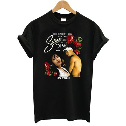 California Love Tour Selena Tupac T-Shirt