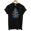 Dragonfly Christmas Tree T-Shirt