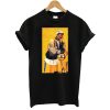 Kobe Bryant With Championship Trophy Vintage T-Shirt