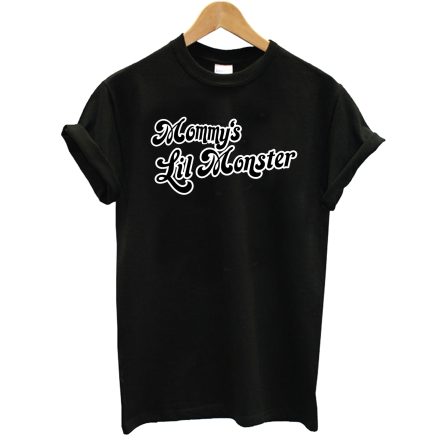 Mommy’s Lil Monster Black T shirt