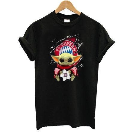 Star Wars Baby Yoda Blood Inside Bayern München T shirt