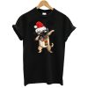 Dabbing Bulldog Christmas T-Shirt