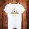 Alien Coffe Invasion T Shirt