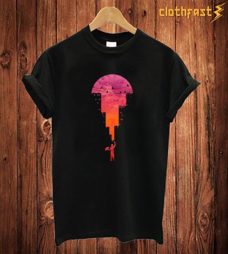 Darwing Sunset T Shirt