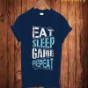 Eat Sleep Game Repeat T Shirt