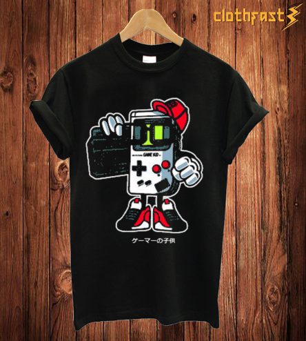 Game Boy Robot T Shirt