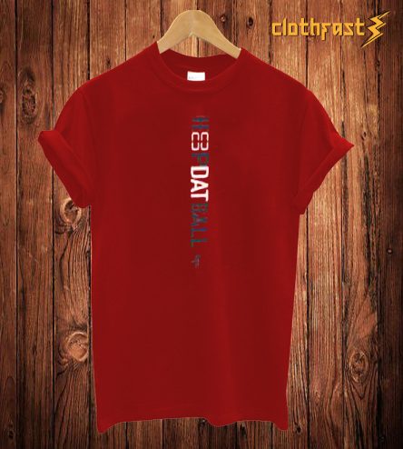 HoopDatBall Red T Shirt