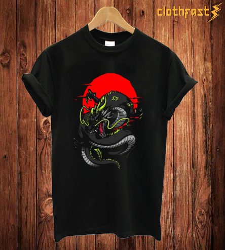 Japanese Dragon T Shirt