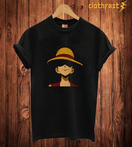 One Piece Black T Shirt