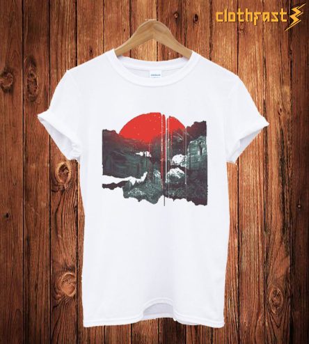 Red Sunset T Shirt