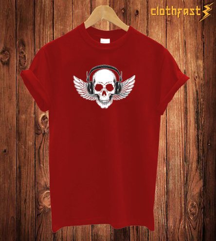 Skeleton Head T Shirt