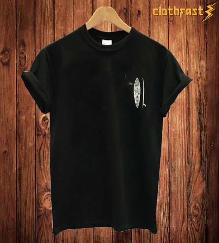 Surfing Board T Shirt