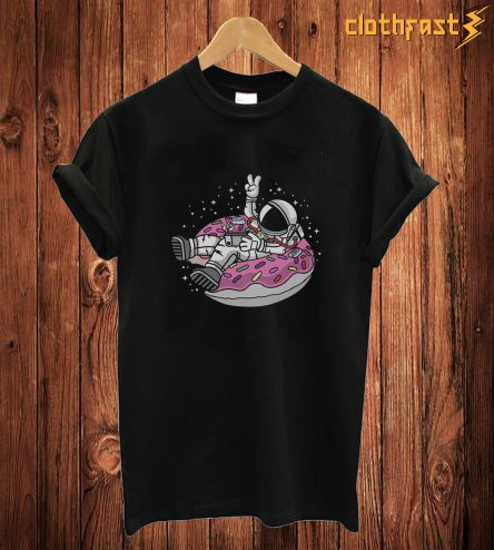 Astronaut Donut T Shirt