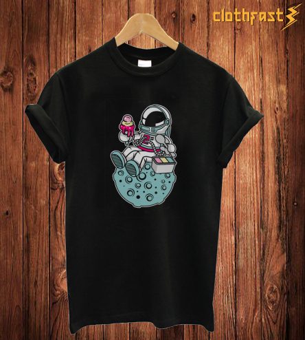 Astronaut Ice Cream T Shirt