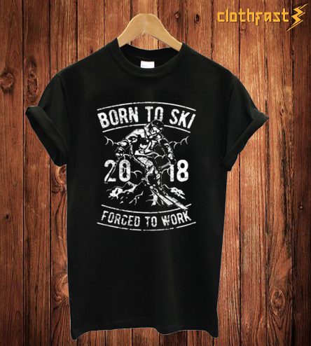 Bron To Ski T Shirt