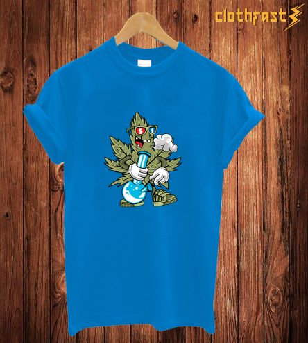 Canabis Smoking T Shirt