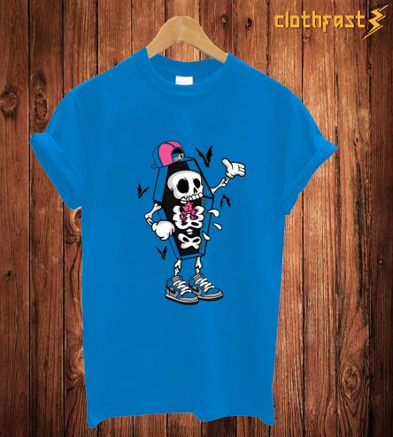 Coffin Skull T Shirt