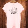 Elephent Tree T Shirt copy