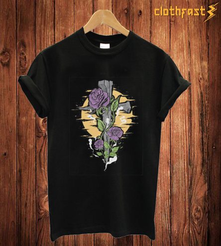 Headstone Flower T Shirt