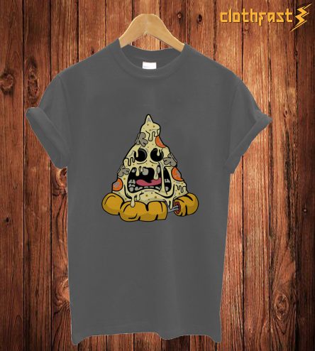 Pizza Monster Piramid T Shirt