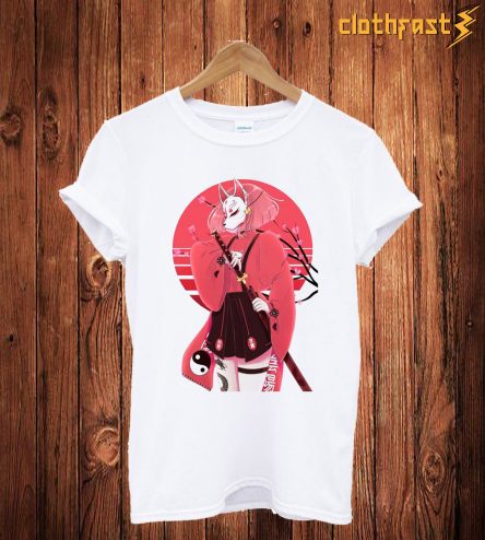 Samurai Gril T Shirt