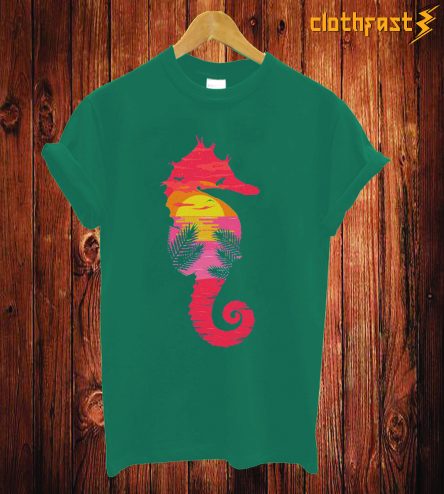 Seahorse Beach T Shirt