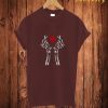 Seceleton Love T Shirt