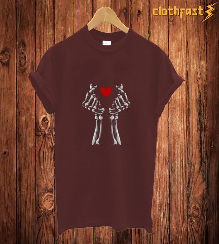 Seceleton Love T Shirt