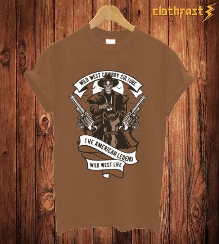 Wild West Cowboy Culture T Shirt