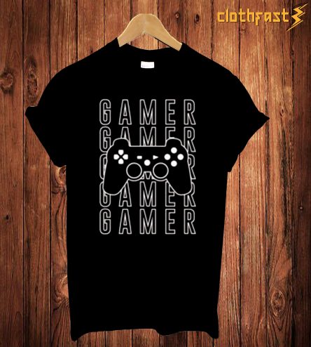 Gamer Black T-Shirt