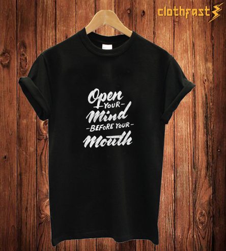 Open Your Mind T Shirt