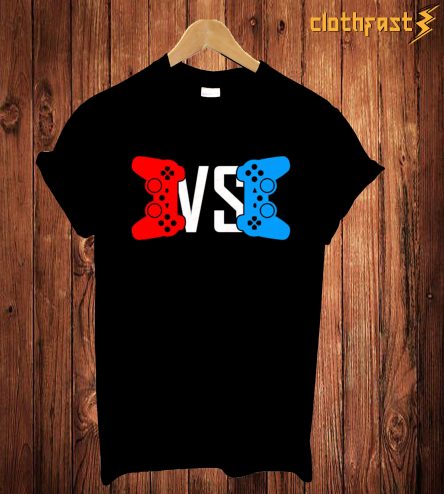 Red Controller VS Blue Controller T-Shirt