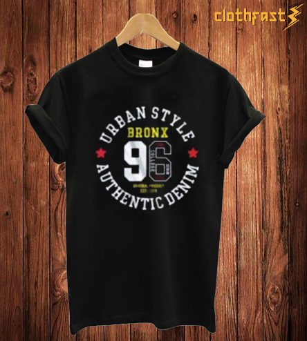 Urban Style Authentic Denim T-Shirt