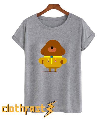 Duggee on Dougie Baseball T-Shirt