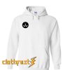 Just Joshin' Around - simply black and white Hoodie