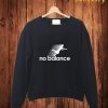 No Balance white logo Sweatshirt