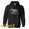 Retro Vintage 1981 39th Birthday - Vintage Classic 39 Years Old Hoodie