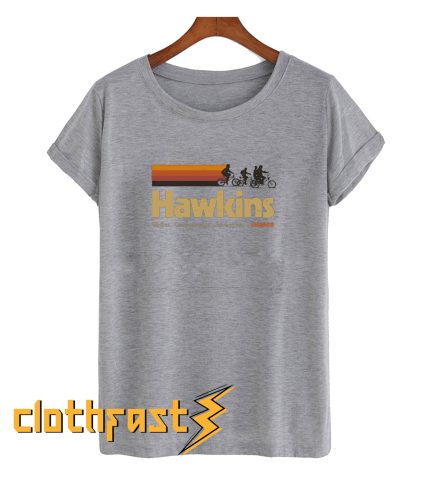 Visit Hawkins Indiana Vintage 80's TV Series T-Shirt