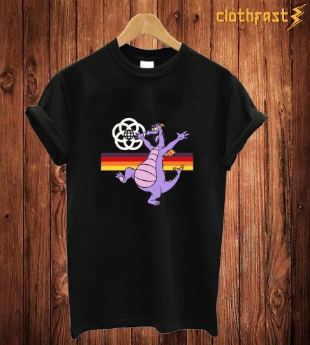 Happy little purple dragon of imagination T-Shirt