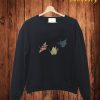 Origami Crane Watercolour Painting (landscape version) Sweatshirt