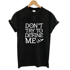 Divergent don't try to define me tshirt