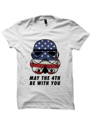 Happy July 4th T-shirt May The 4th Be With You Shirt