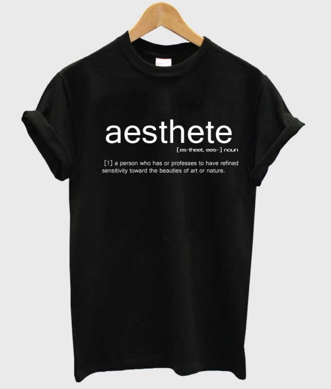 aesthete shirt